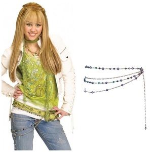 Hannah Montana’s Wardrobe! Beaded Rhinestone Chain Belt Season 2